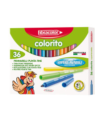 Carioci 36 culori FIBRACOLOR